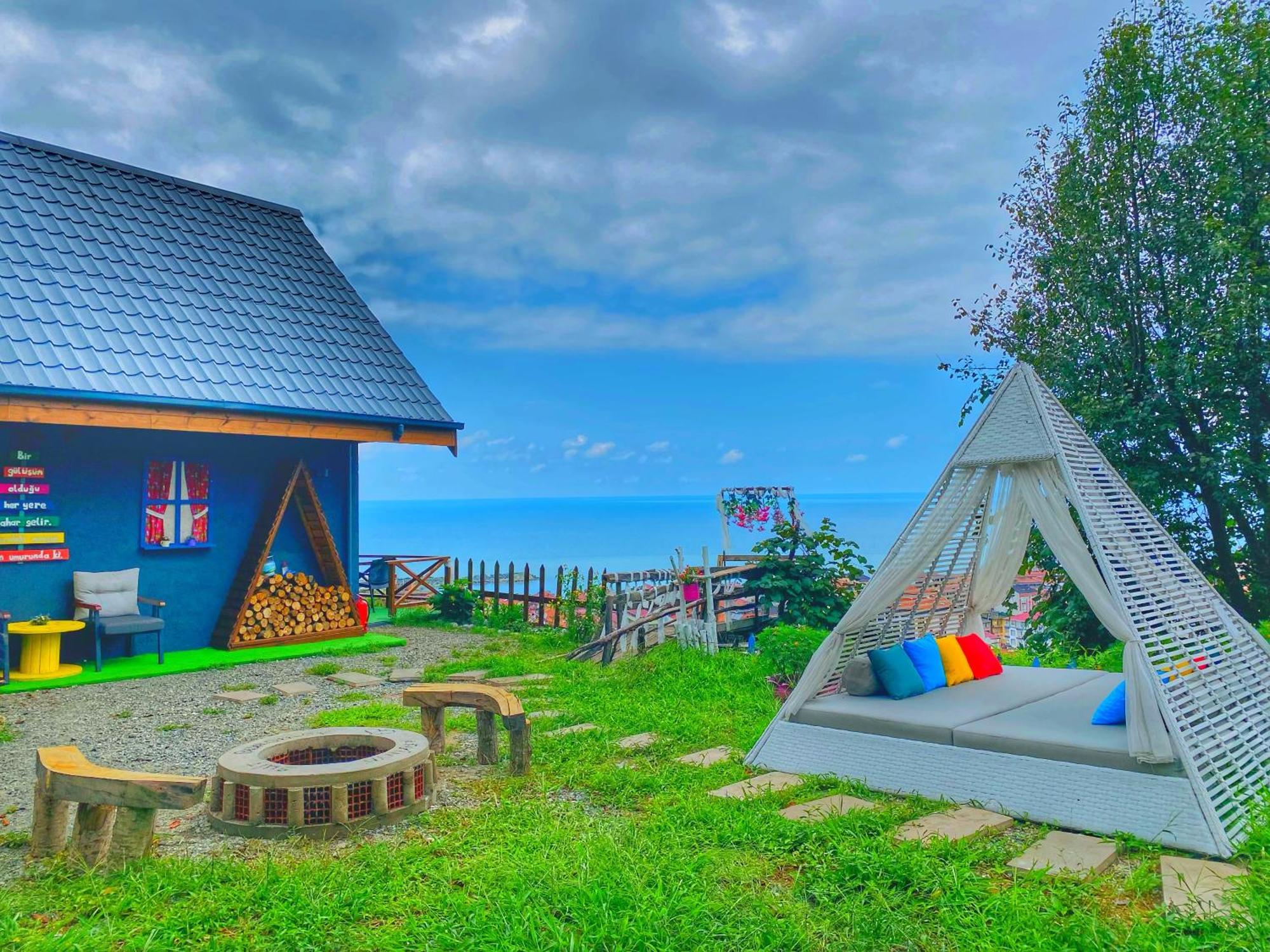 Lavinya Suit Bungalov Rize Exteriör bild